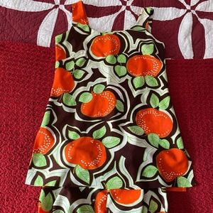 Vintage Oranges 🍊 Tankini Swimsuit Large